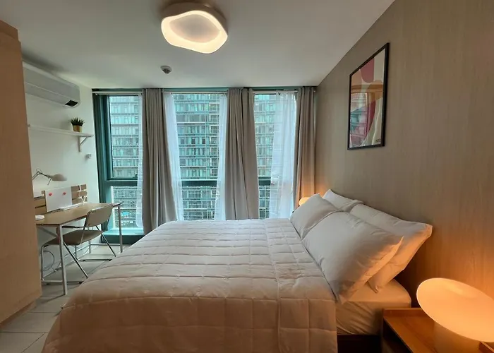 New! Serene & Cozy Wi-fi 350mbps Uptown Bgc Backhome6 Apartamento